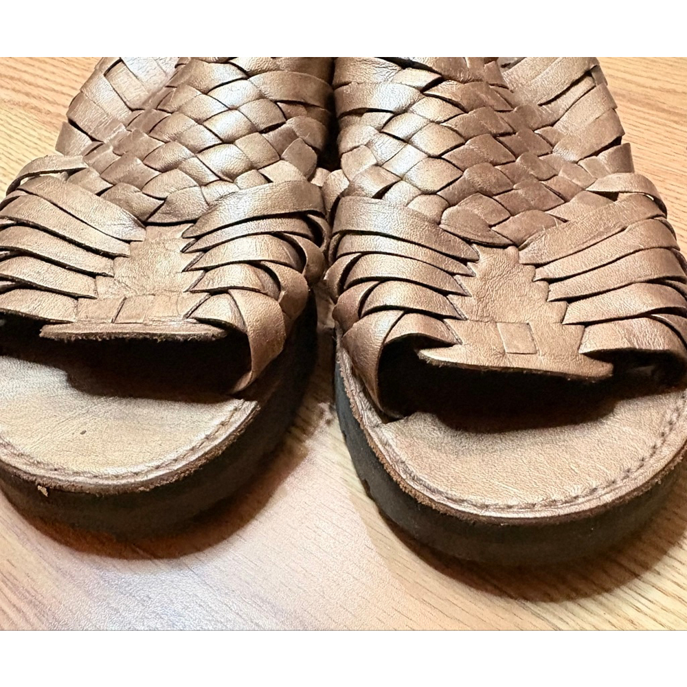 Brand X Leather Sandals Size 9 - Picture 4 of 9